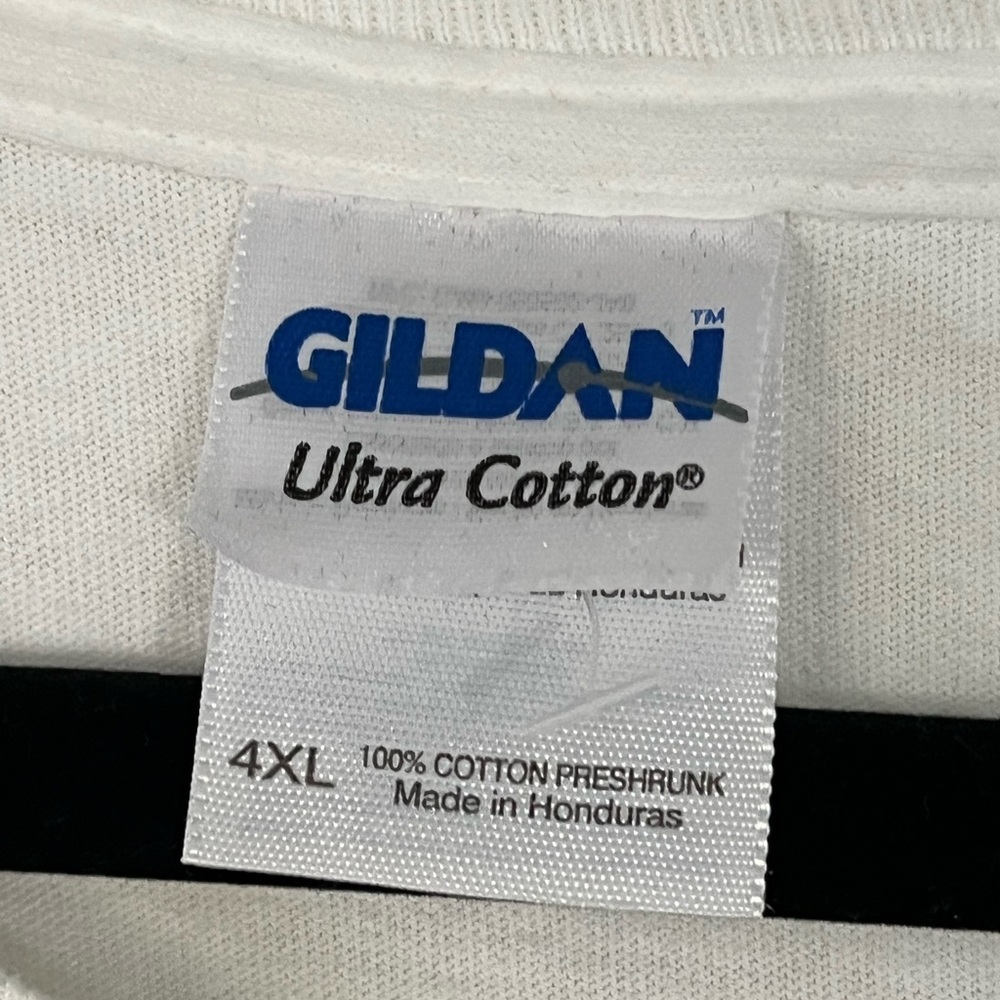 University of Florida Gators SEC Gildan Ultra Cotton White T-Shirt Size 4XL - Picture 4 of 9
